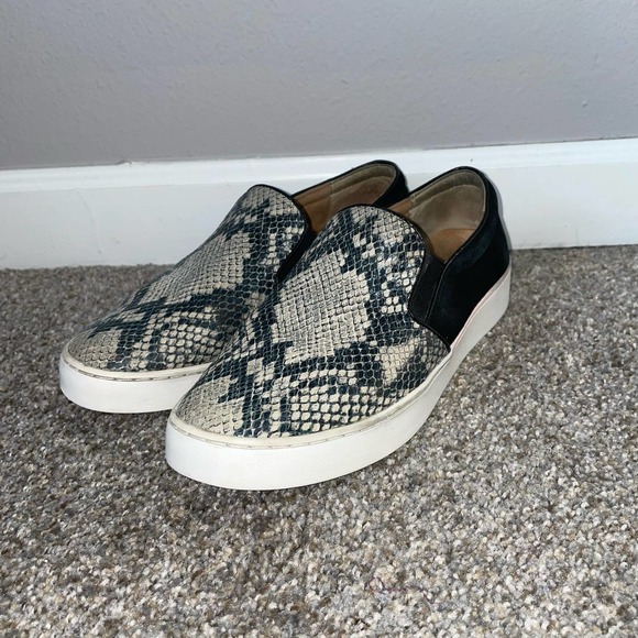 Vionic | Splendid Midi Snakeskin Slip-On shoes sz 9